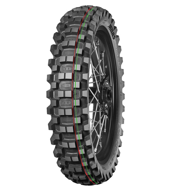 Mitas Tire Terra Force-MX MH 100/90-19 57m TT Medium Hard Terrain Red Green NHS