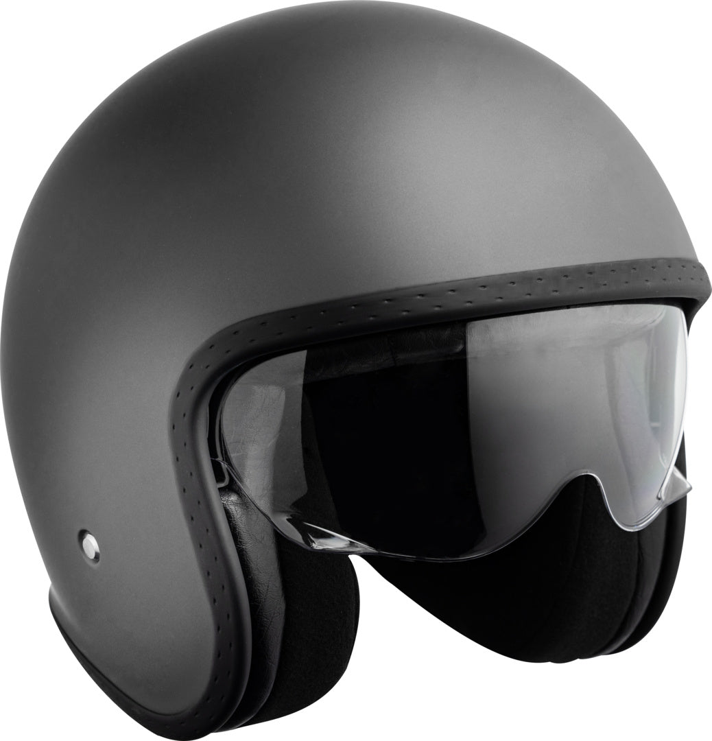 IXS OPEN MC Helmet IXS880 1.16 Sv Matt Gray