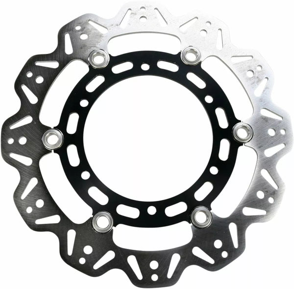 EBC Brake RTR FLT VEE WAVE BLK FR VR2082BLK