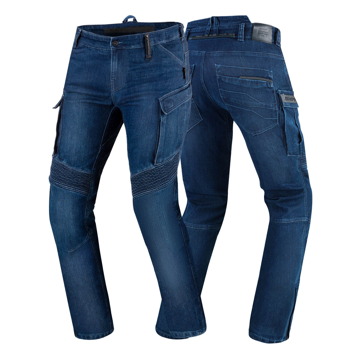 Shima Kevlar Mc-Pants Giro 2.0 Urban Blue