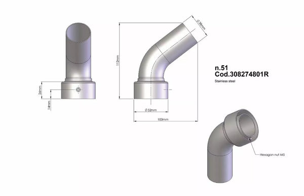 Leovince DBKILL 51B 308274802R