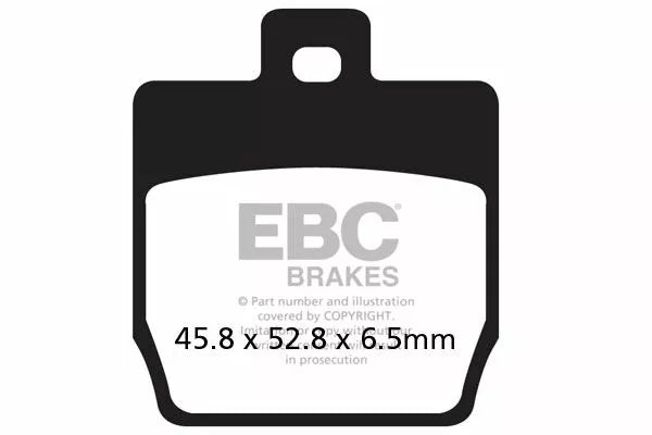 EBC BRAKE PAD CARBON SCOOTER SFAC268