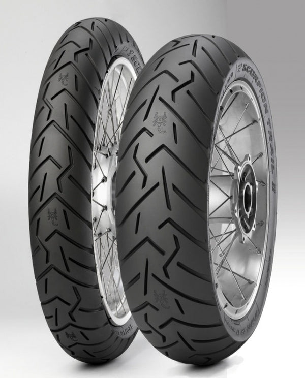 Pirelli Tire Scorpion Trail II (F) 120/70 Zr 17 M/C (58W) TL