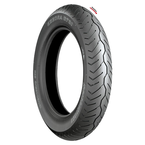Bridgestone dæk exedra g721 g yamaha xvs1300cu 120/70-21 m/c 62H tl