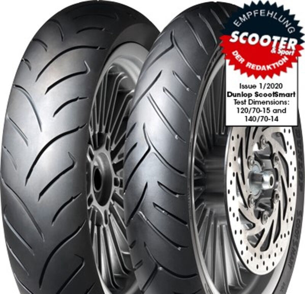 Dunlop Tire Scootsmart 90/80-16 M/C 51s TL