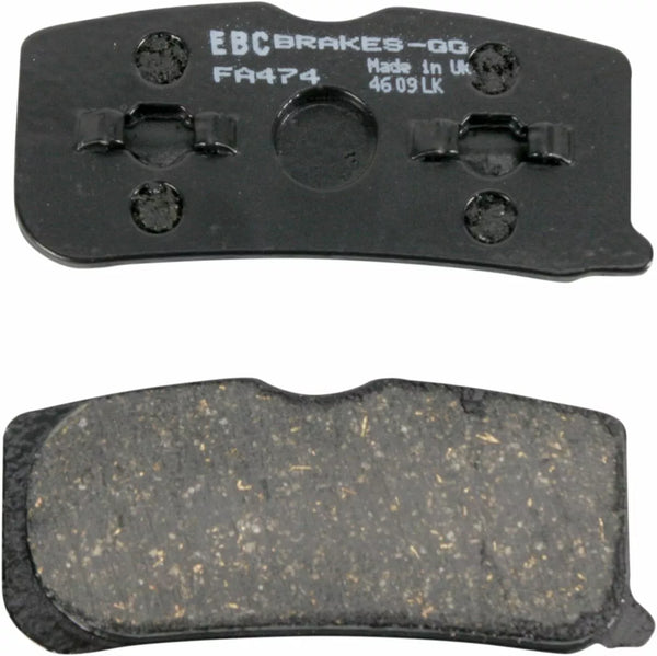 EBC Brake Pad FA ser organisk FA474 ud