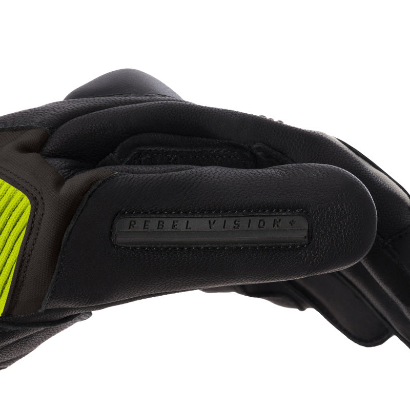 Rebelhorn MC Gloves Range Black /Flu