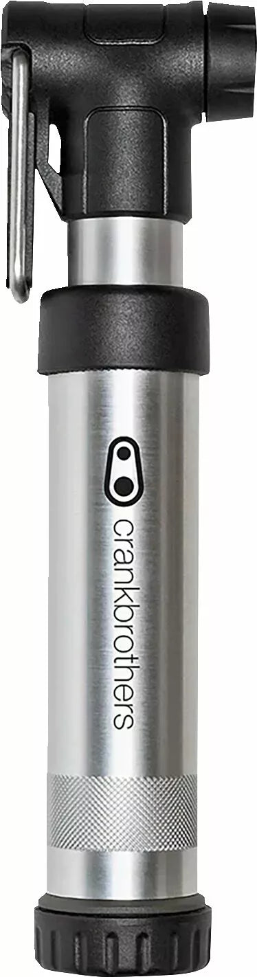 Crankbrothers perle pumpe sølv 14681