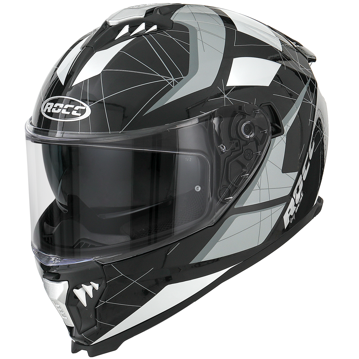 ROCC 390 Integral MC Helmet sort /grå