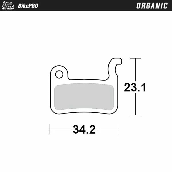 Moto-Master Brake Pad Organic 730141