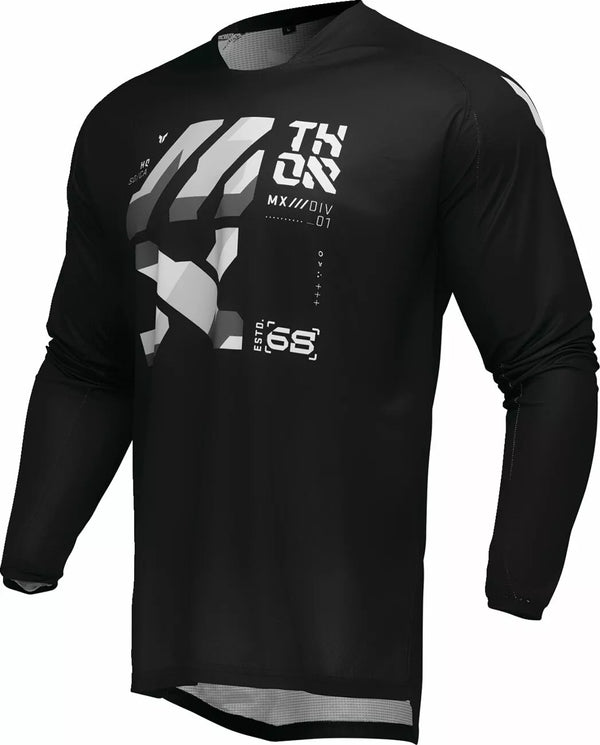 Thor Jersey lancerer Brave BK/GY LG 2910-8221