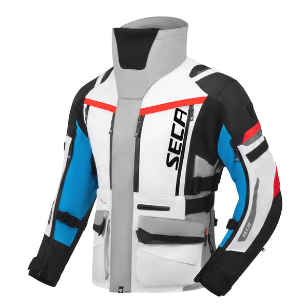 Seca Dam Textile Mc jacket Arrakis III Gray /Blue
