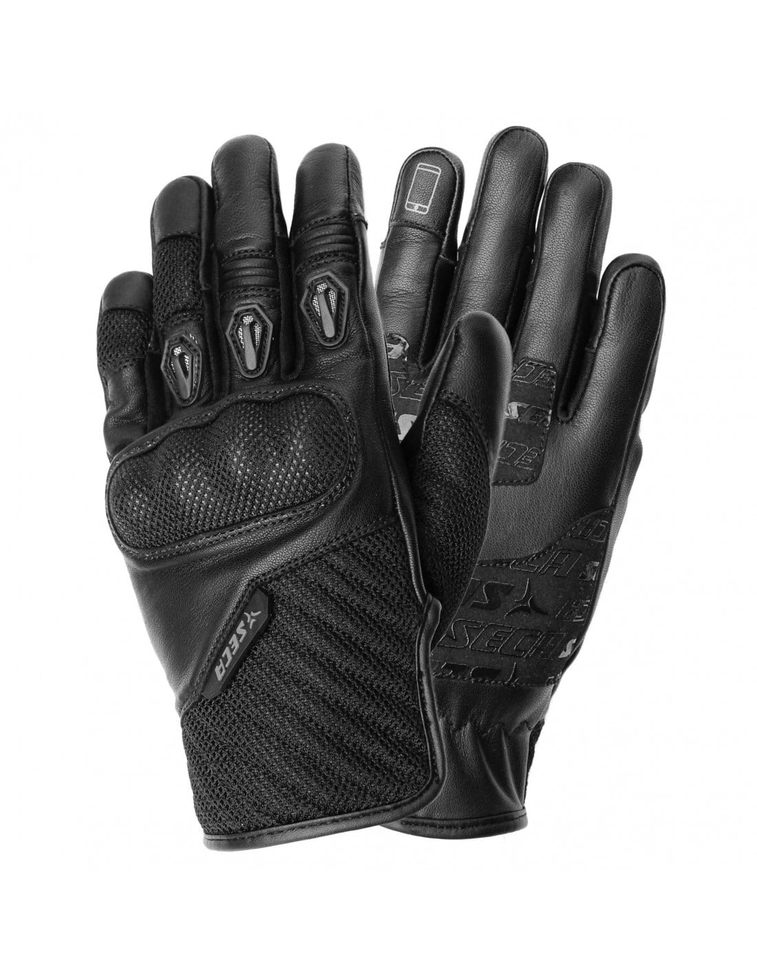 Seca Mc Gloves Axis Mesh Black