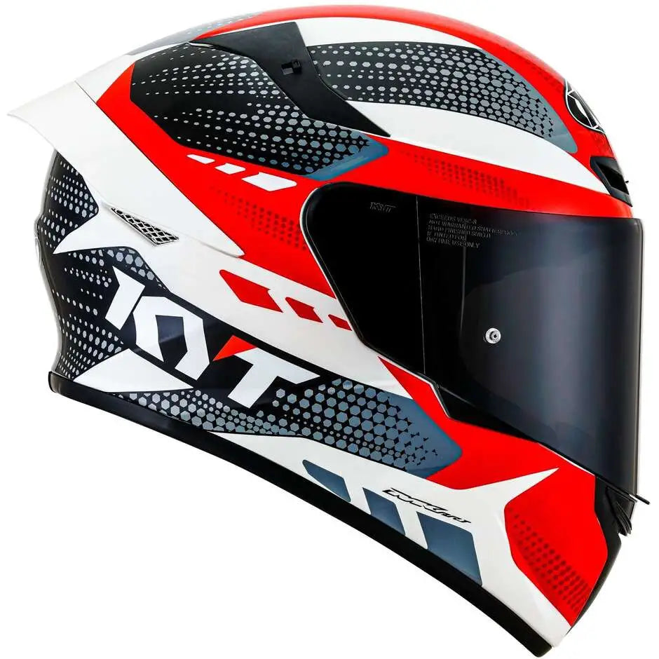 KYT Integral MC Helmet TT-Revo Gear E6 sort /rød