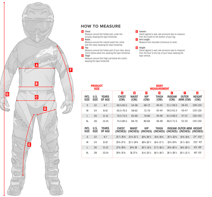 Alpinestars Children Racer Factory Pants Grå/ sort/ kobber