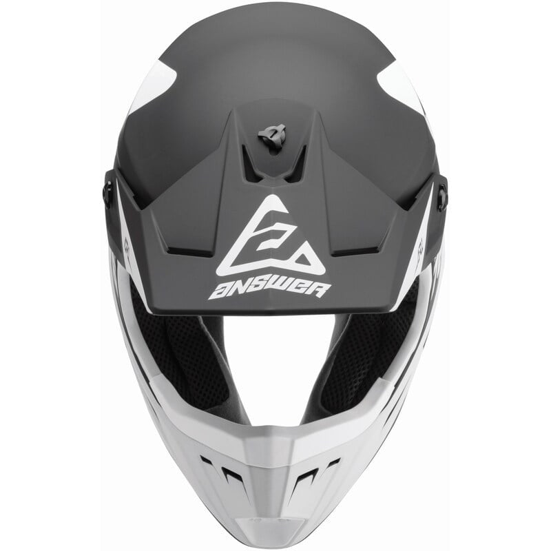 Svar Barn Cross MC Helmet Ar1 fed sort /hvid