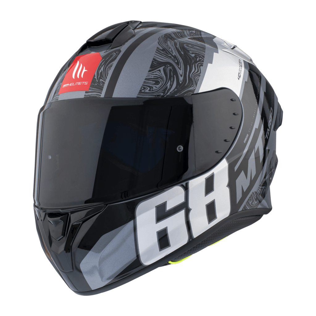 MT -hjelme Integral MC Helmet Targo Pro Velkommen Gray