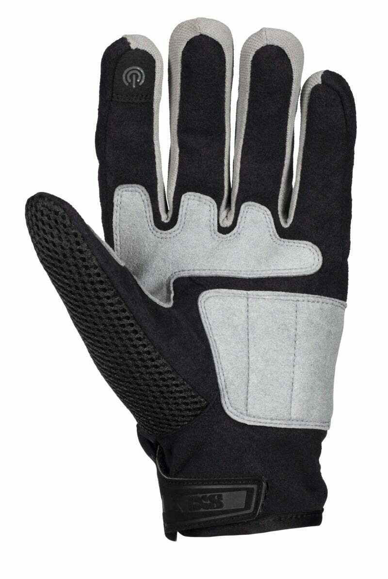 iXS Mc-Gloves Samur AIR Black /Gray 