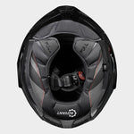 LS2 Openable MC helmet Advant x carbon black