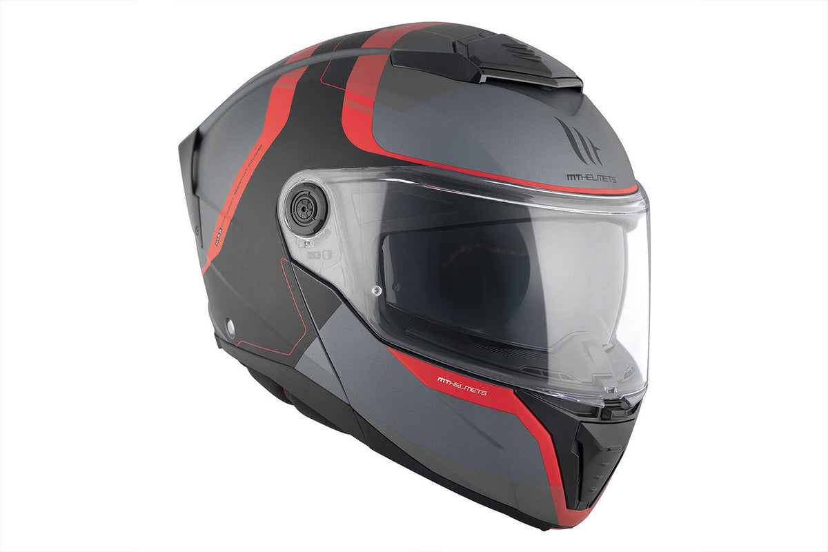 MT -hjelme Åbnbar MC Helmet Atom 2 SV Emalla B15