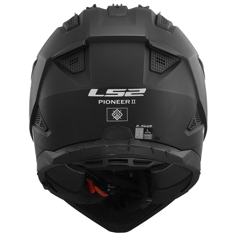 LS2 Adventure MC Helmet Pioneer Matt Black