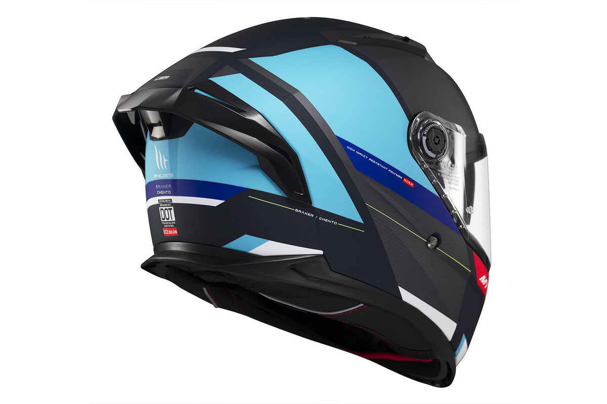 Mt Helmets Integral MC Helmet Braker Sv Chento C7