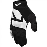 Fxr kids cross mc-gloves clutch strap mx 20 black/white