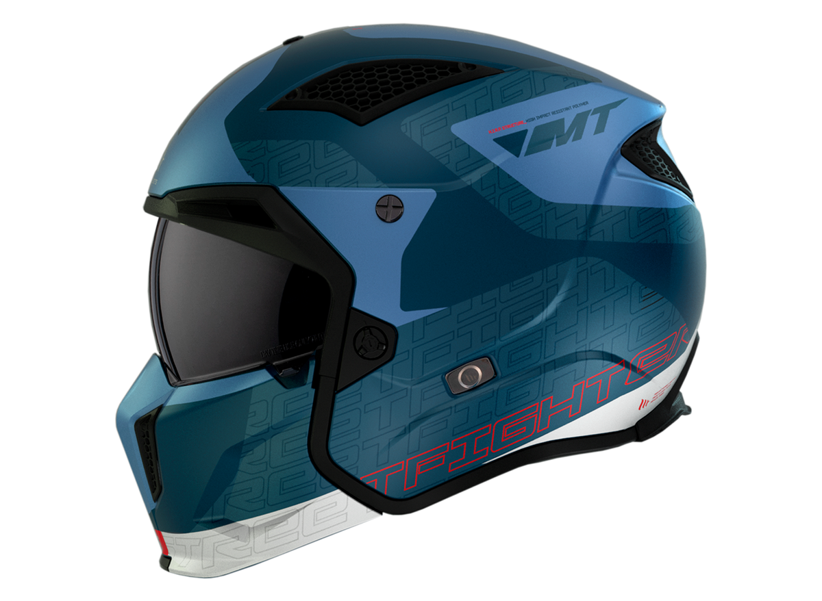 MT -hjelme Åbn MC Helmet Streetfighter SV S Totem C17