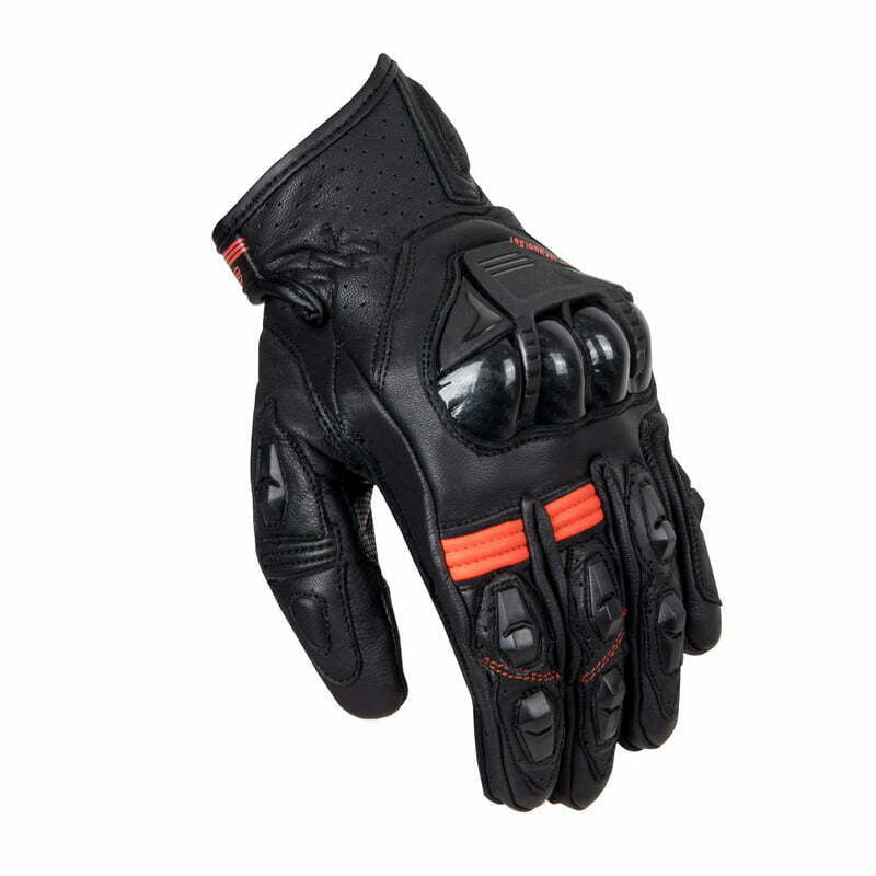 Ozone MC-Gloves RS-600 Kort sort /rød