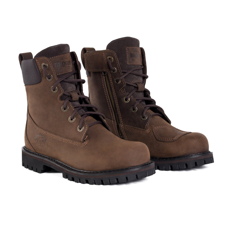 Broger Unisex MC Boots Alaska II Brown