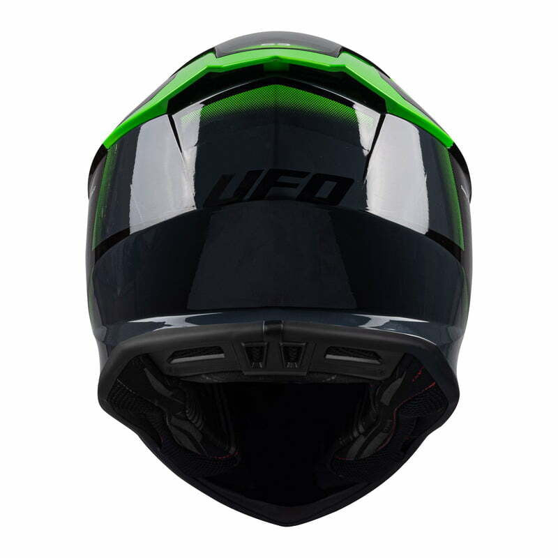 UFO Cross MC Helmet Intrepid Black /Green