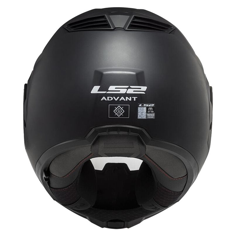 LS2 Åbn MC Helmet Advant Matt Black