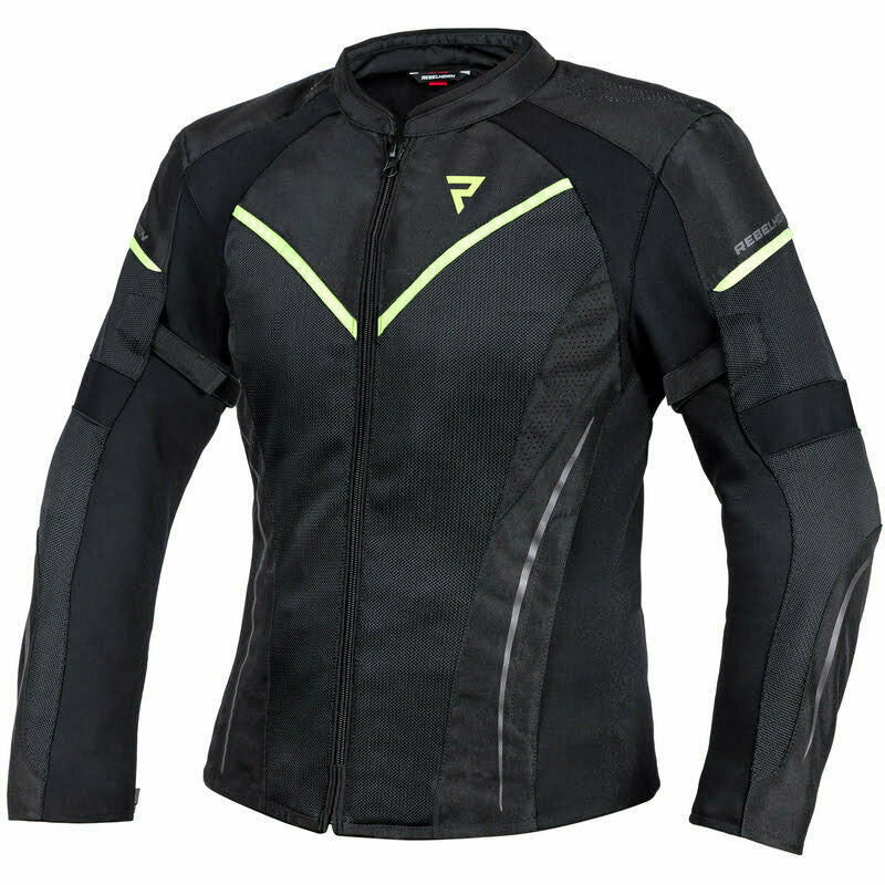 Rebelhorn Dam Textile MC Jacket Flux sort /influenza