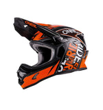 Oneal Cross MC Helmet 3 -serie brændstof sort /orange /hvid