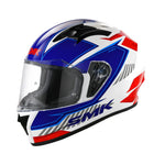 SMK Integral MC Helmet Stellar Adox Blue /Red