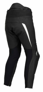 IXS MC leather pants LD RS-600 1.0 Black /White