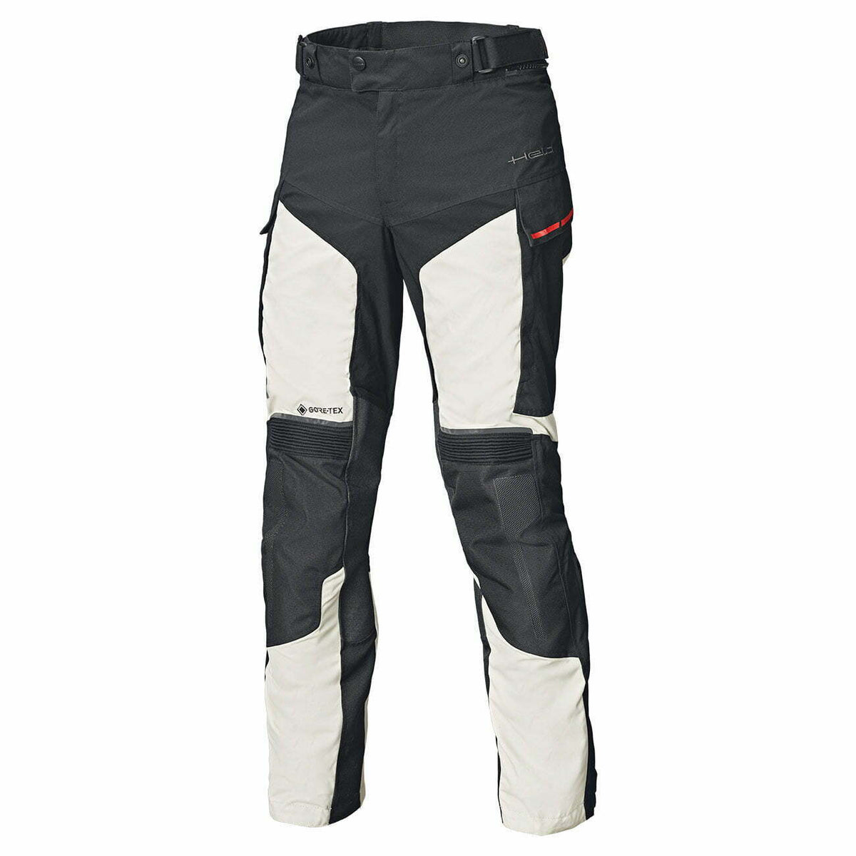 Afholdt Gore-Tex® tekstil mc-pants Karakum base sort /grå