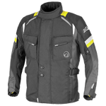 Büse children textile mc jacket breno black /flu