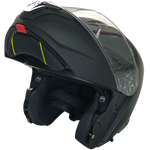 Rocc 810 Openable MC Helmet Matt Black