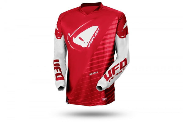 UFO Kid Cross Sweater Kimura Jersey White /Red
