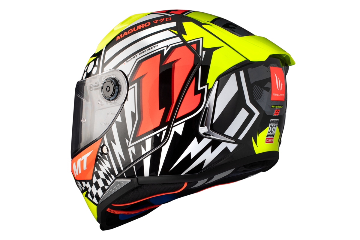 MT -hjelme Integral MC Helmet Revenge 2 Sergio Garcia A3