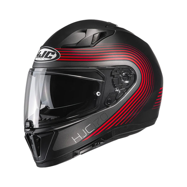 HJC Integral MC Helmet i70 Surf sort /rød