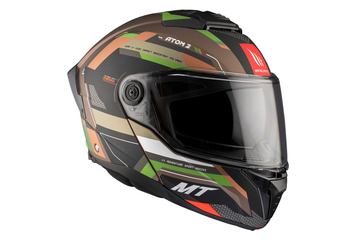 MT -hjelme åbnelig MC Helmet Atom 2 SV Blast A6