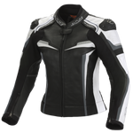 BUSE DAM MC-Skin Jacket Mille sort /hvid