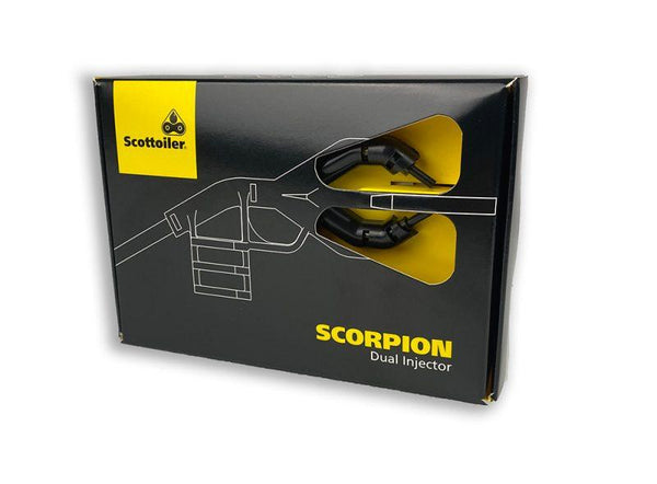 Scottoiler Scorpion Dual Injector New - erstatter original dobbeltinjektion