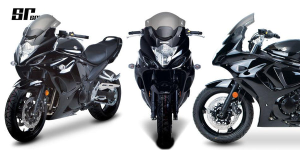 ZG STD Cover Glass Light Smoke GSX 650 F 08-10/GSX 1250 FA 10-13
