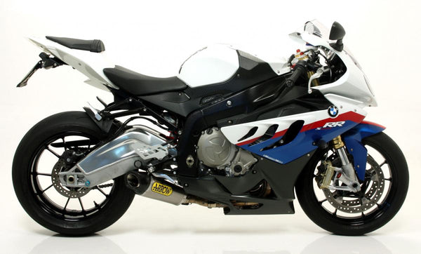 BMW S 1000 RR 09/13 Full System Low Version With Works Silencer With Carbon End Cap