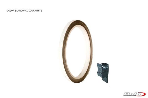 Rim Strip 6 meter+aplicator C/hvid fluorescerende