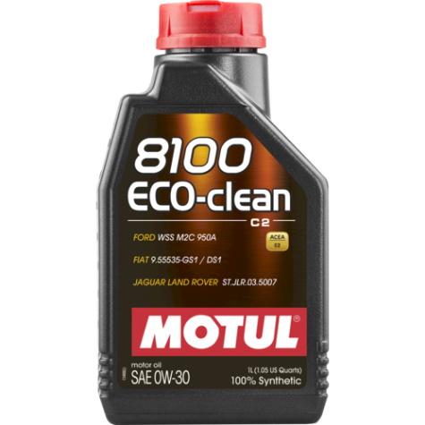 Motul 8100 Eco-Clean 0W30 1L (12 stk/pap)