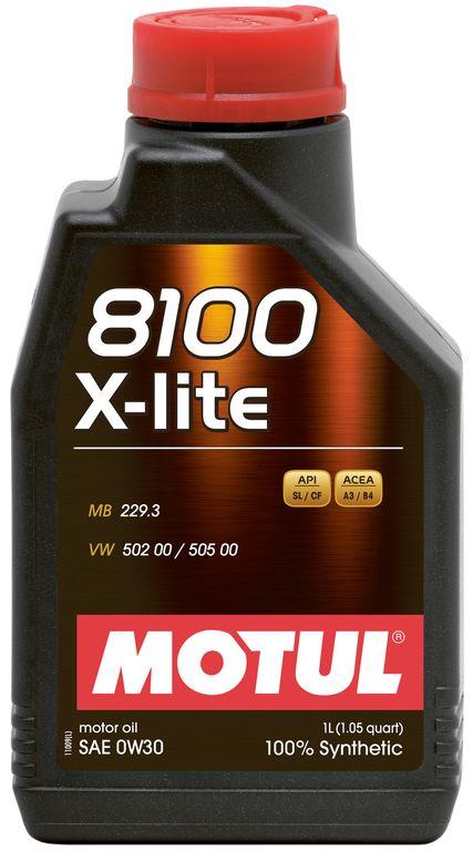 Motul 8100 X-Lite 0W-30 1 L (12 stk/pap)
